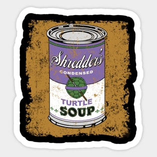 SHREDDER'S DONNIE SOUP Sticker